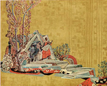 Opernvorhang von Rudolf H. Eisenmenger - 1955